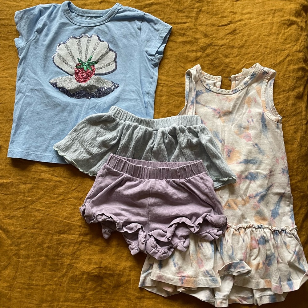 J. Crew Kids Matching Set - Blue, Gray, Purple, Multicolor